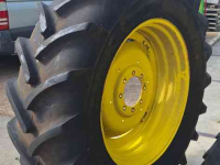 Wheels, Tyres, Rims & Dual spacers Barum 520/70R38 + velgen