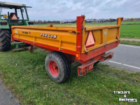 Dumptrailer Peecon KW4000 kipper in nette staat