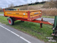 Dumptrailer Peecon KW4000 kipper in nette staat