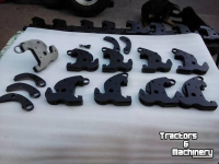 Diverse used spare-parts  Fanghaken    131213