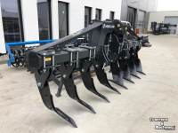 Deep subsoiler Kramer agroland 4 6 8 poots voorzet woel  model kongskilde paragrubber