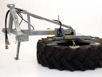 Feed sweeper wheel Qmac VBV120H Voerbandveger / Voerveegband