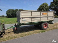 Dumptrailer Carraro 8 tons 3 zijdige kipper 420x200cm