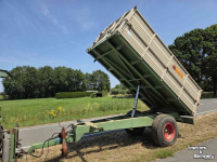 Dumptrailer Carraro 8 tons 3 zijdige kipper 420x200cm