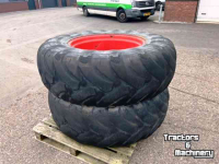 Wheels, Tyres, Rims & Dual spacers Nokian 360/80R24