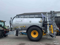 Slurry tank Slootsmid Solid 125 met SZB 720 bemester