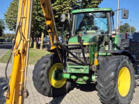 Tractor John Deere 6810 PQ+, TLS, kruip, airco met Herder MBK135LSH maaiarm