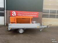 Other cleaning and sweeping machines and accessories  Zoutstrooier op aanhanger