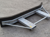 Rubber yard scraper Qmac  ZWARE LEPELSCHUIF 2.70 LEPEL2XRUB