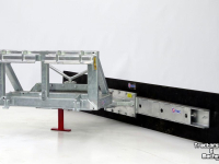 Rubber yard scraper Qmac 180 MECH SCHUIN SCHAFFER BORD