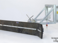 Rubber yard scraper Qmac 180 MECH SCHUIN+HOEK SCHAEF 833-843