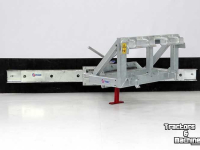 Rubber yard scraper Qmac Rubberschuif Voerschuif aanbouw Schaffer