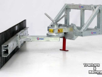 Rubber yard scraper Qmac Rubberschuif Voerschuif aanbouw Schaffer