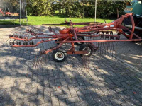 Rake Kuhn GA 381 GM zwadhark wierser ruggen enkele hark tandem