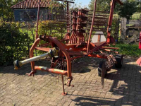 Rake Kuhn GA 381 GM zwadhark wierser ruggen enkele hark tandem