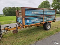 Dumptrailer Rolland BH45 kipper met kleppen en deuren