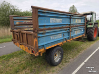 Dumptrailer Rolland BH45 kipper met kleppen en deuren