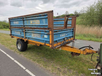 Dumptrailer Rolland BH45 kipper met kleppen en deuren