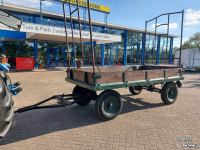 Low loader / Semi trailer  VIERWIELIGE LANDBOUWWAGEN