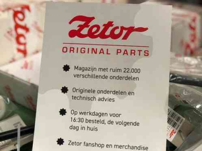 Diverse used spare-parts Zetor Zetor originele onderdelen, spare parts