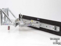 Manure scraper Qmac Mestschuif met rubbermat Thaler aanbouw