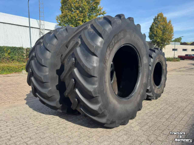 Wheels, Tyres, Rims & Dual spacers  800/70R38 & 600/70R28