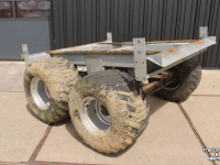 Other wheels, rims, tyres and accessories Mengele Tandem geveerd onderstel tandemstel boggie banden en wielen/velgen 500/50R17 (500/50-17)