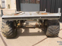 Other wheels, rims, tyres and accessories Mengele Tandem geveerd onderstel tandemstel boggie banden en wielen/velgen 500/50R17 (500/50-17)
