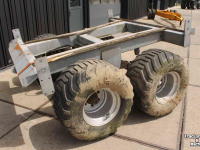 Other wheels, rims, tyres and accessories Mengele Tandem geveerd onderstel tandemstel boggie banden en wielen/velgen 500/50R17 (500/50-17)
