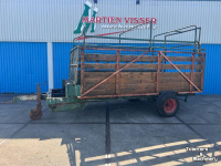 Livestock trailer  Veewagen 2 wiel