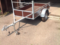 Car trailer up to 3500 Kg Gerlsma 750kg 125×250