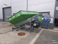 Receiving hopper MFP KS80 met verstelbaar rollenset