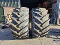 Wheels, Tyres, Rims & Dual spacers Michelin 800/65R32 MegaXbib. 50 mm!
