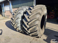 Wheels, Tyres, Rims & Dual spacers Michelin 800/65R32 MegaXbib. 50 mm!