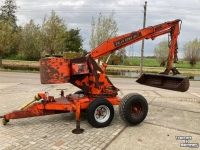Excavator mobile Dalla Bona Maior-2R getrokken kraan