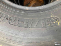 Wheels, Tyres, Rims & Dual spacers  Viskafors 555/45-17 Rib trailer