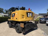 Excavator mobile Caterpillar M318F schuifblad en stempels