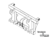Adapter  Qmac MERKADAPTER BLANCO - TEREX TL80