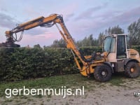 Wheelloader Liebherr 507 Speeder Shovel + Hemos Heggen-maaiarm