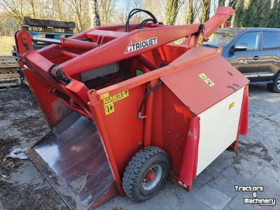 Silage grab-cutter wagon Mullos Trioliet UKW  -3500