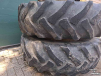 Wheels, Tyres, Rims & Dual spacers Good Year 18.4R38 velgen kleine steek banden wielen