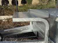 Car trailer up to 3500 Kg Saris machine transporter