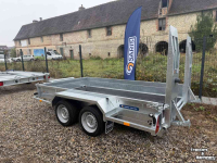 Car trailer up to 3500 Kg Saris machine transporter