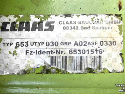 Mower Claas corto 310 N