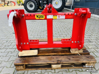 Wheelloader Kemp Adapter Terex scheaff yanmar naar 3 punt