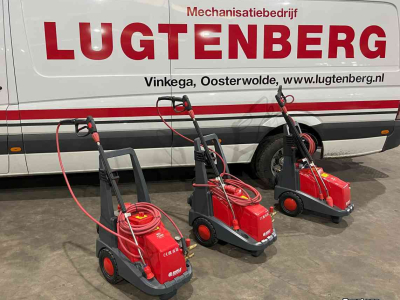 High-pressure cleaner, Hot / Cold  Ehrle hogedrukreiniger, hogedrukspuit, warmwaterreiniger, koudwaterreiniger, diversen