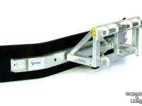 Rubber yard scraper Qmac 180 SCHUIF VAST SCHAFFER BORD