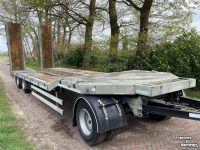 Low loader / Semi trailer Vlastuin 3 asser Dieplader