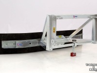 Rubber yard scraper Qmac 210 SCHUIF VAST MATBRO PINCONE