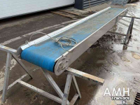Conveyor  3750X500 TRANSPORTBAND VLAKKE BAND FLAT BELT CONVEYOR BELT FLACHBAND FÖRDERBAND